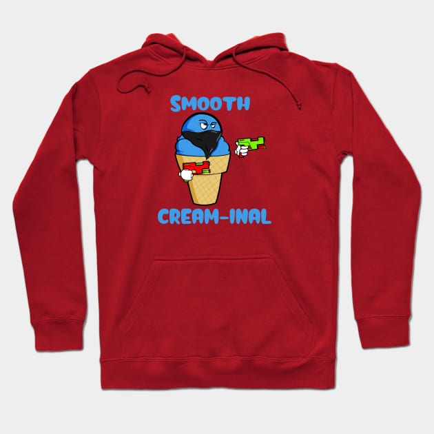Smooth Cream-Inal Hoodie by Art by Nabes